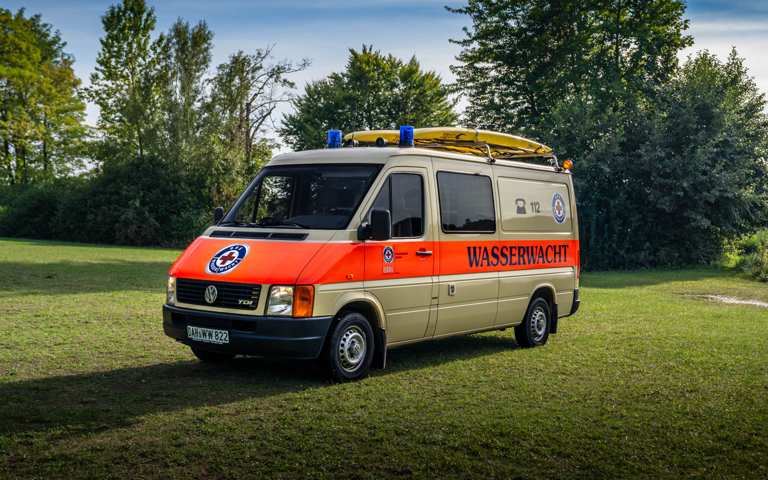 Reservefahrzeug DAH 90/1 mit früherer Folierung